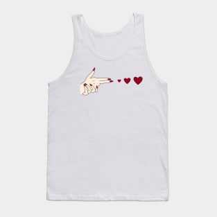 shooting hearts Tank Top